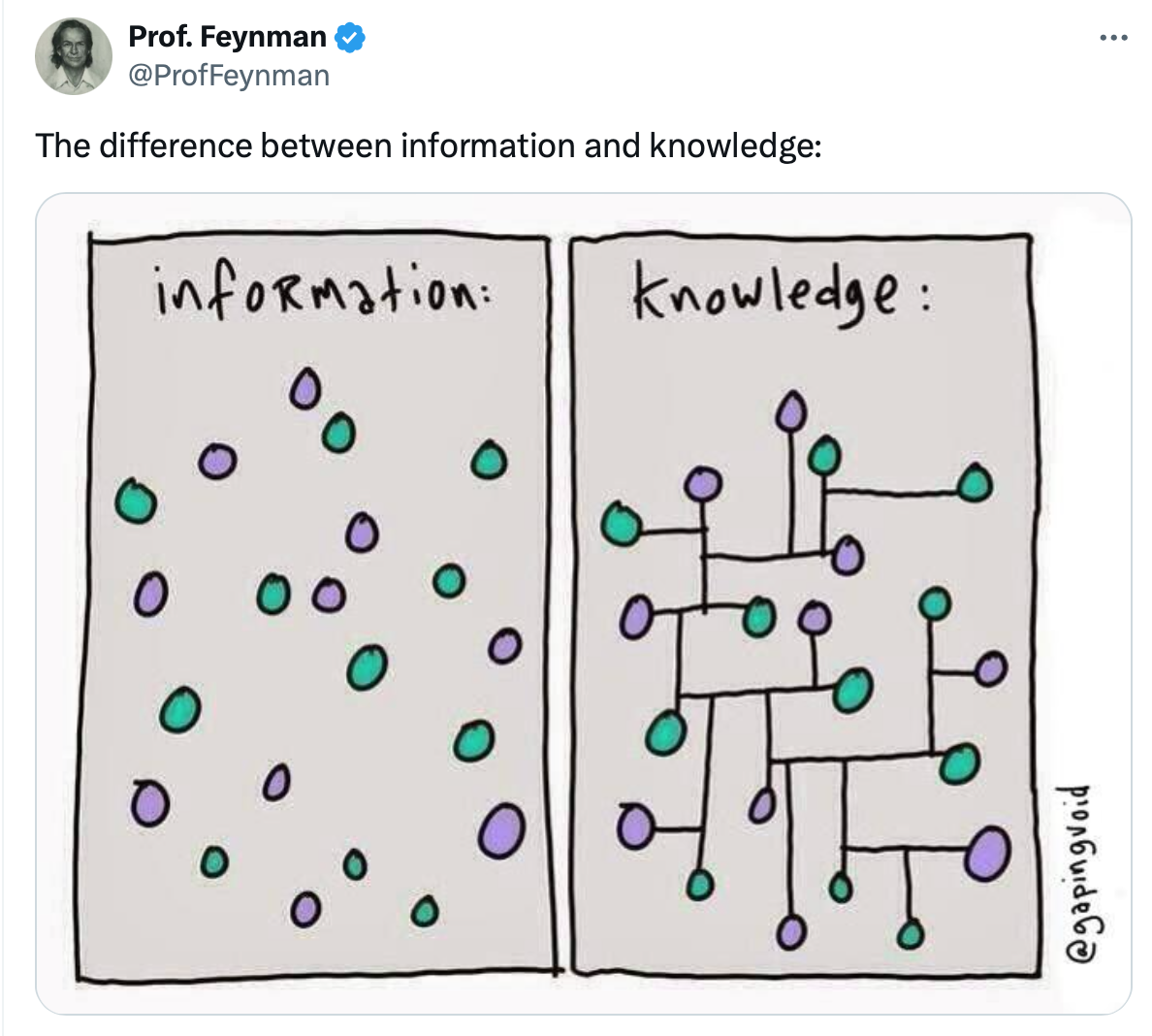Feynman Knowledge